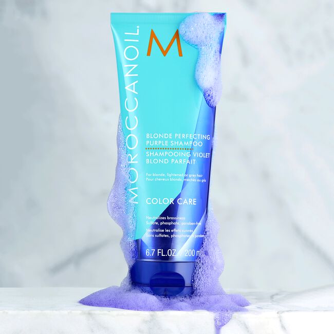Moroccanoil Blonde Perfecting Purple Shampoo 6.7 oz