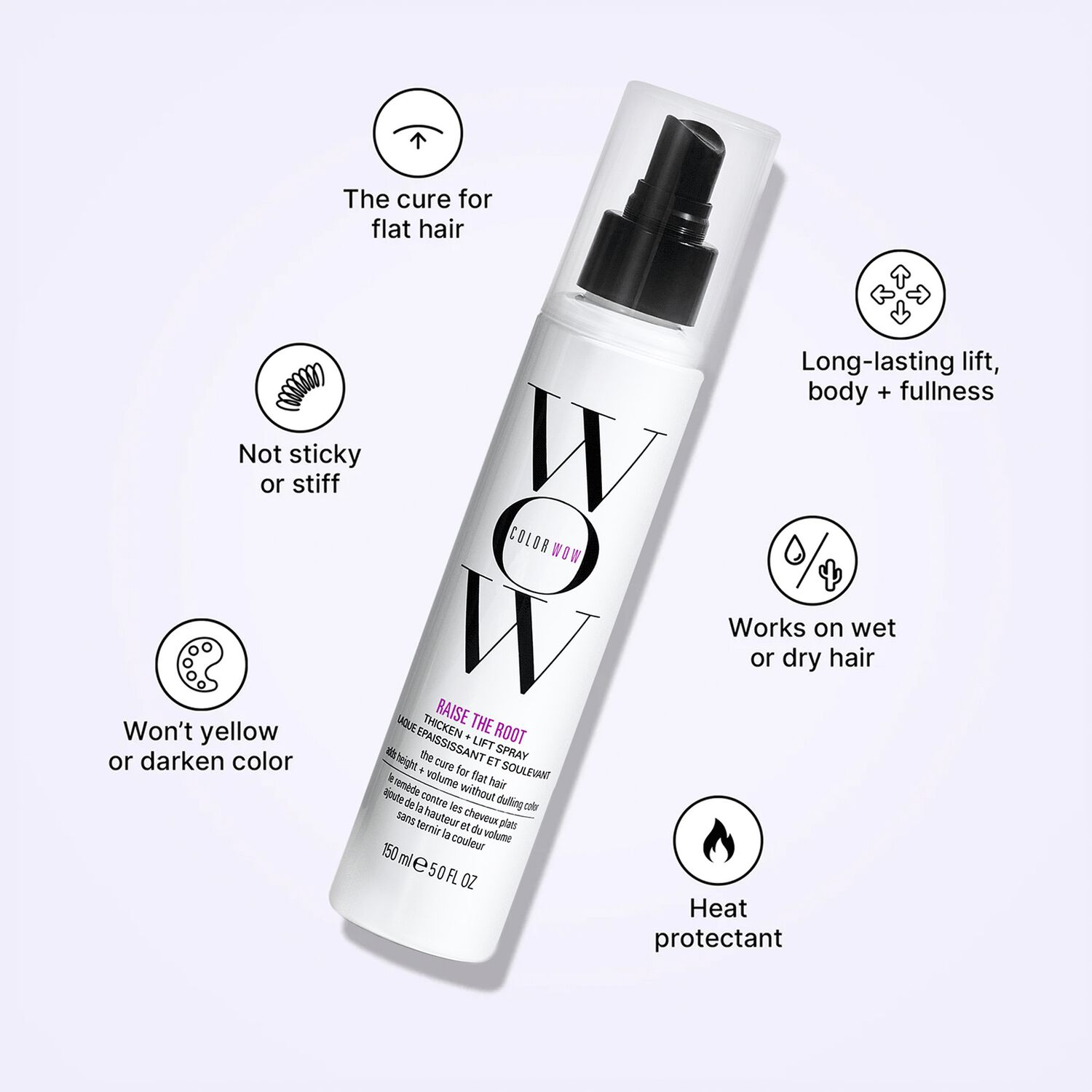 WOW Raise the Root Thicken + Lift Spray 5 oz