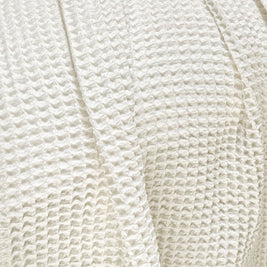 Waffle Blanket Throw: Off-White or Taupe