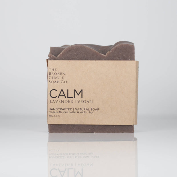 Calm (Lavender)  | Vegan Soap: Bar soap (4 oz)