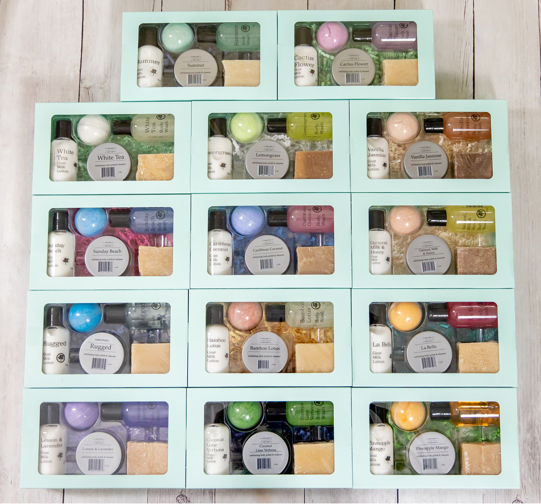 5 Piece Gift Set: Vanilla Jasmine
