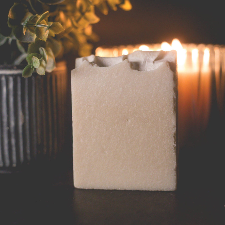 Surrender | Lemongrass Sea Salt Soap Bar – Exfoliating Vegan Citrus Soap