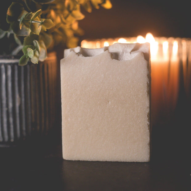 Surrender | Lemongrass Sea Salt Soap Bar – Exfoliating Vegan Citrus Soap