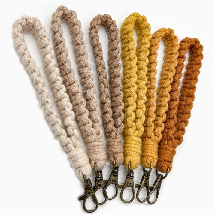 Macrame Wristlet Keychain Gifts For Her