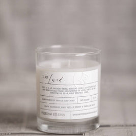 I AM Loved 7.5 oz Candle