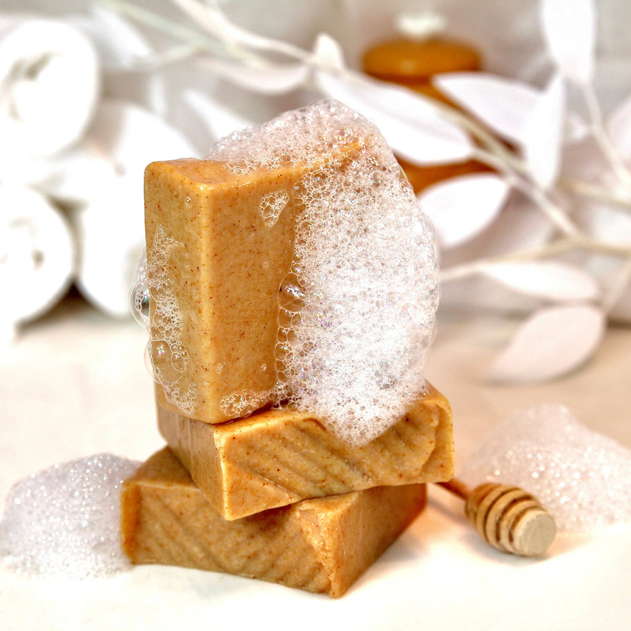 Turmeric & Honey Soap | Vegan | Hyperpigmentation 4 oz