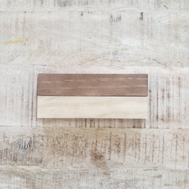 Arch Wood Base *BASE ONLY! Arches Sold Separately*: Light Oak or Dark Walnut / Small