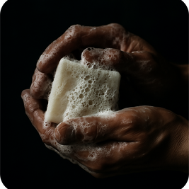 Surrender | Lemongrass Sea Salt Soap Bar – Exfoliating Vegan Citrus Soap