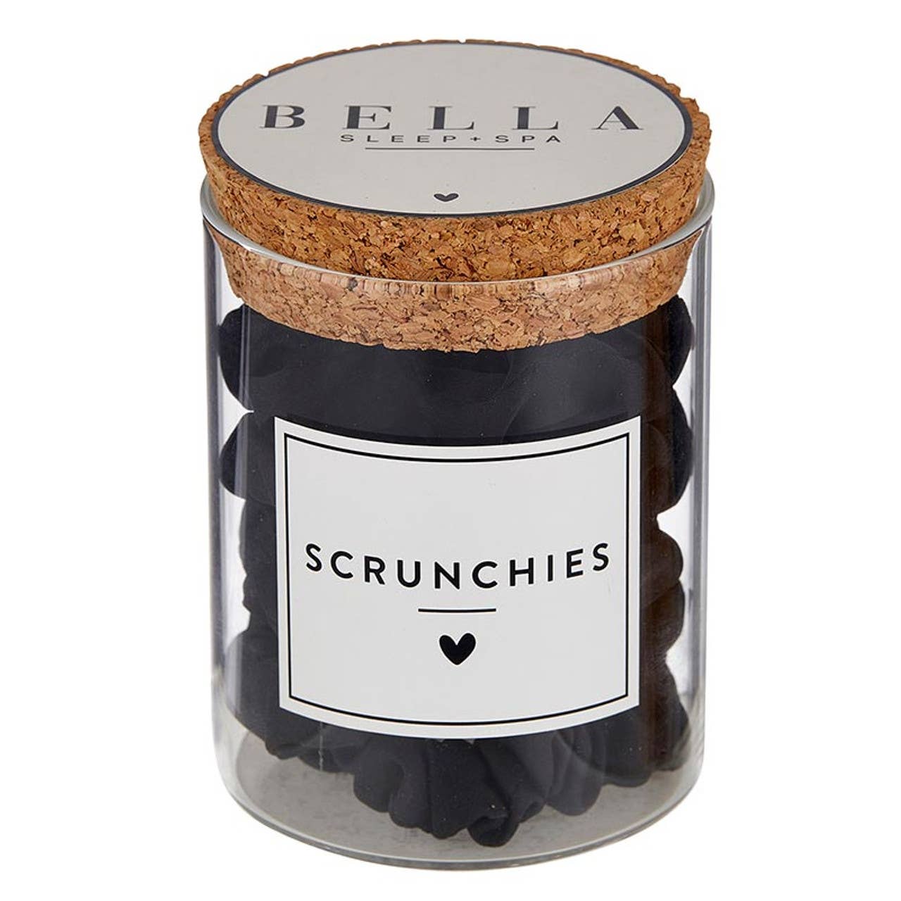 Satin Scrunchies Jar - Black , Blush Ombre or Ivory Ombre