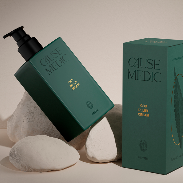 CBD Pain Relief Cream: Full Retail Size (8oz)