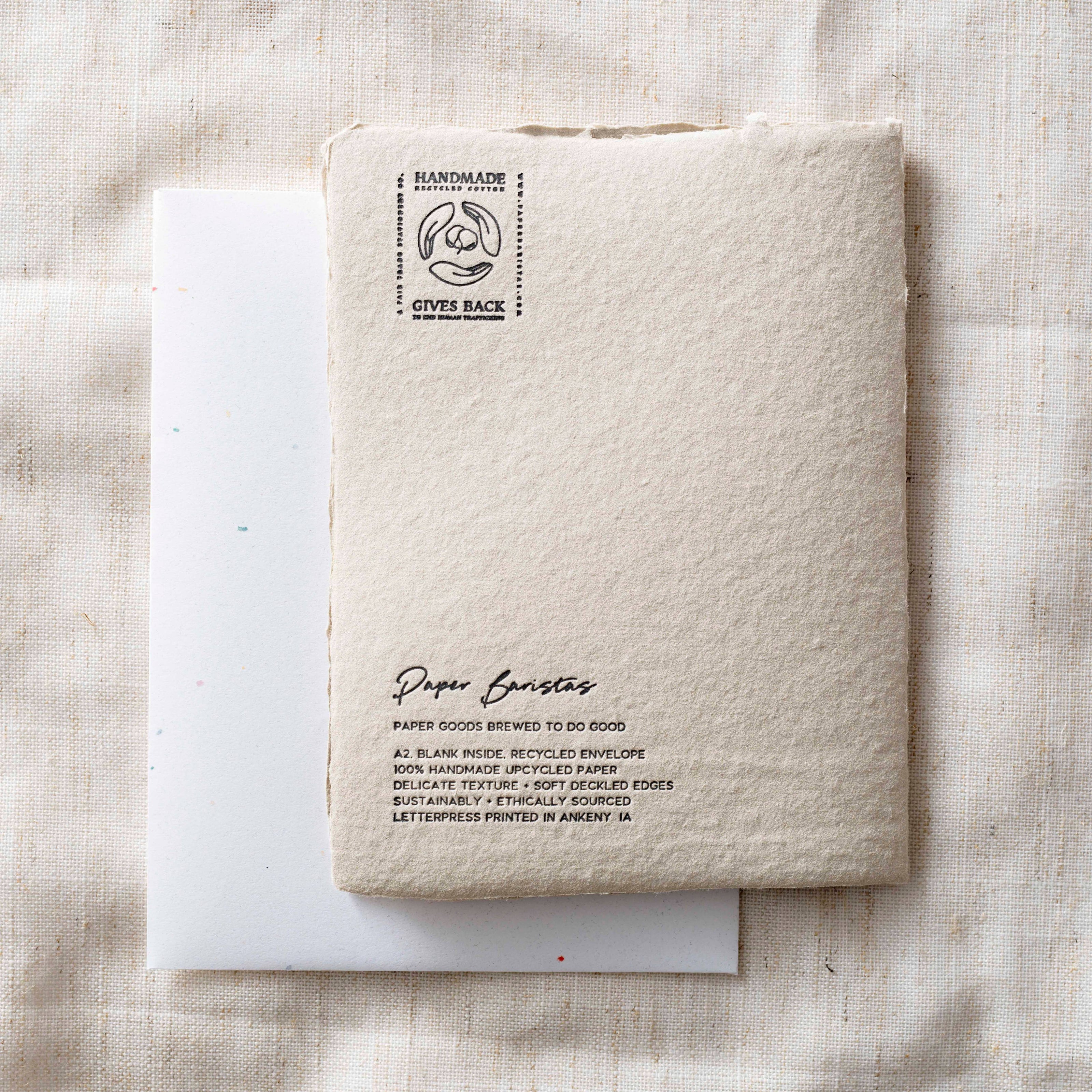 For the Lovebirds | Eco-Friendly Wedding Greeting Card