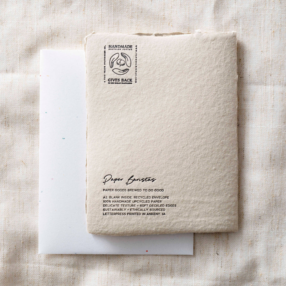 For the Lovebirds | Eco-Friendly Wedding Greeting Card