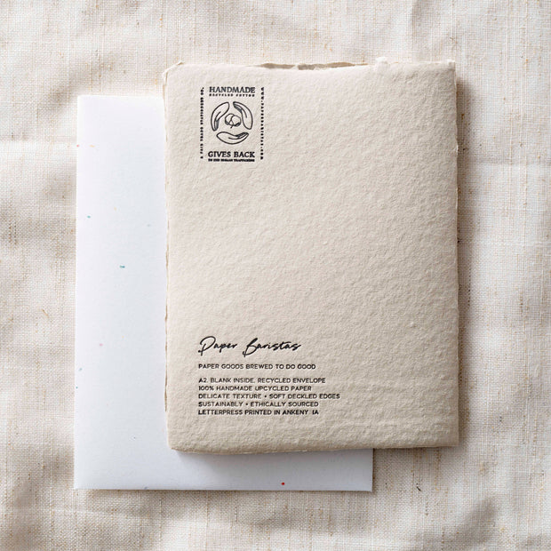 For the Lovebirds | Eco-Friendly Wedding Greeting Card