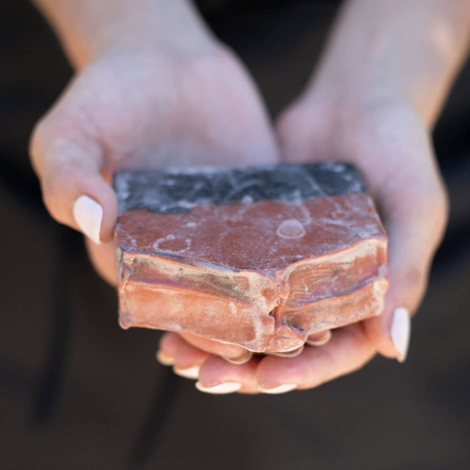 Clarity Detox Bar (Tea Tree & Peppermint) | Goat Milk Soap: Bar Soap (4 oz)