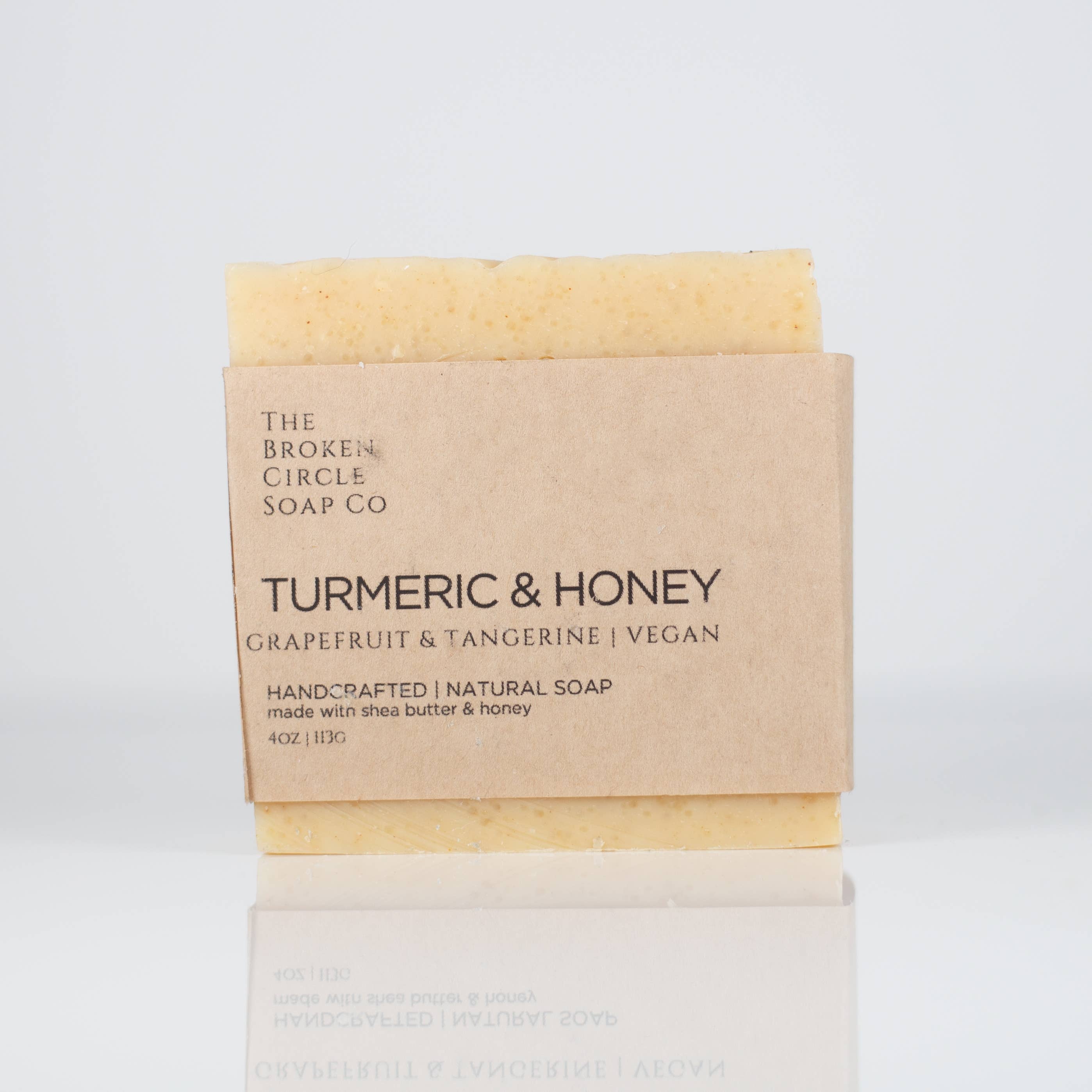 Turmeric & Honey Soap | Vegan | Hyperpigmentation 4 oz
