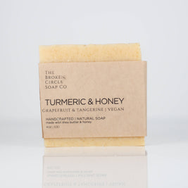 Turmeric & Honey Soap | Vegan | Hyperpigmentation 4 oz