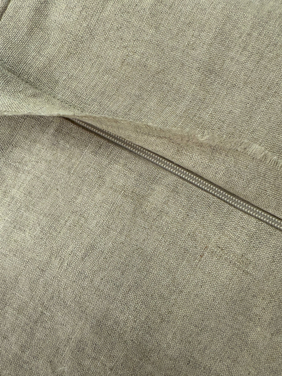 'XO' Linen Pillow Cover - Cover Only, Insert Not Included