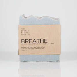 Breathe | Sea Salt Bar | Vegan Soap: 4 oz