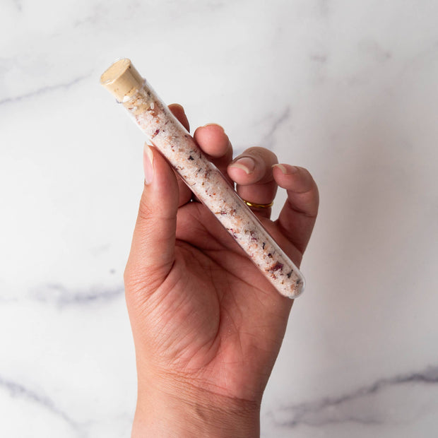 Essential Oil Bath Salt Test Tube