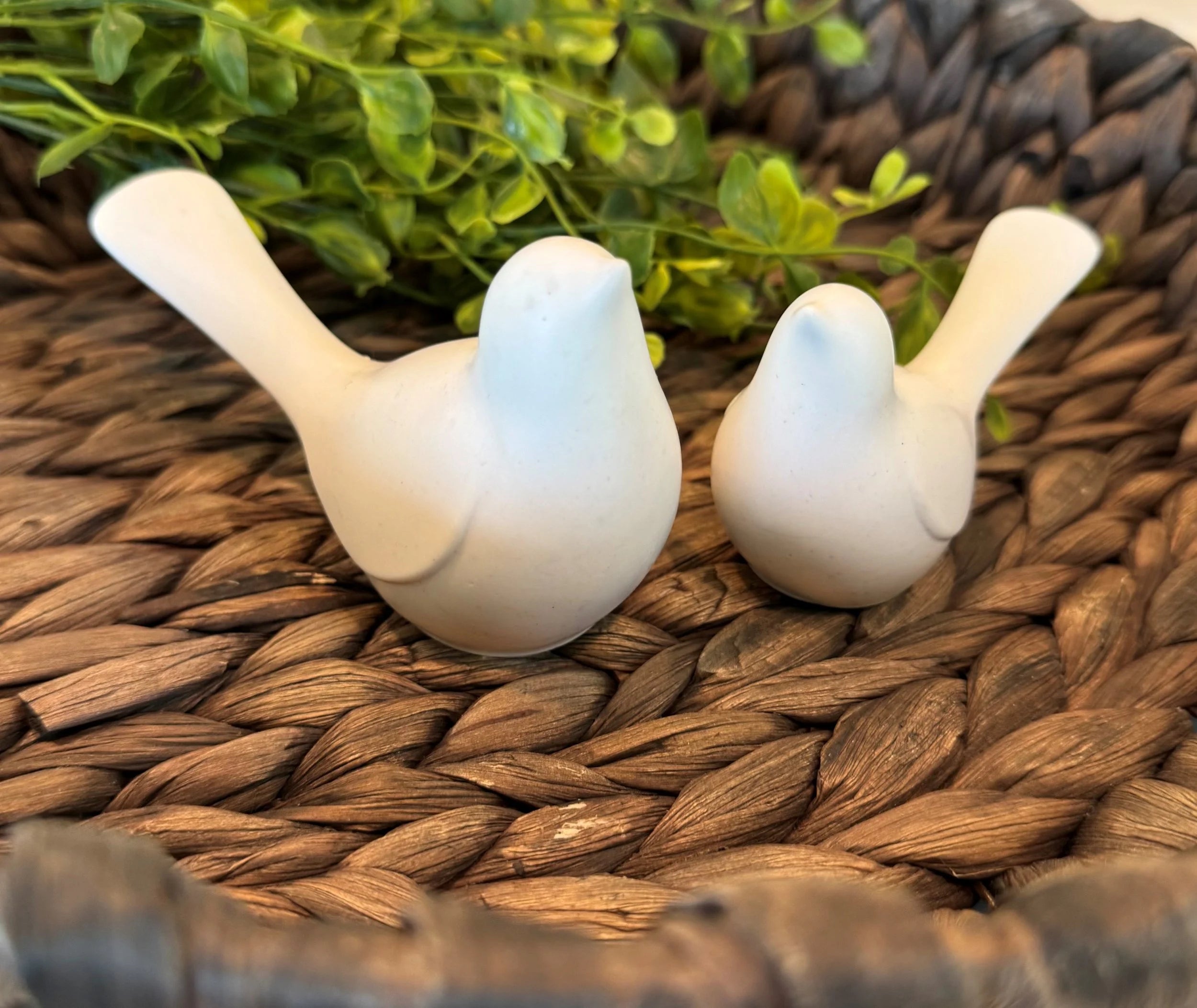 Handcrafted Jesmonite Meadowbirds Small and Large