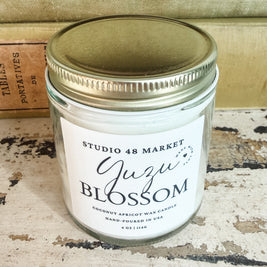 Studio 48 Market Hand-Poured Coconut Apricot Wax Candles