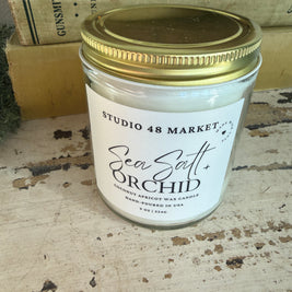 Studio 48 Market Hand-Poured Coconut Apricot Wax Candles