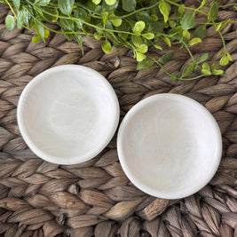 Pair of Jesmonite Trinket Bowls