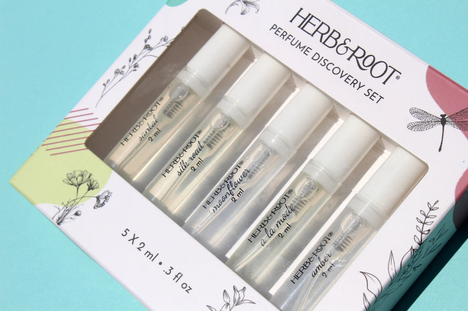 Herb & Root Perfume Spray Discovery Set