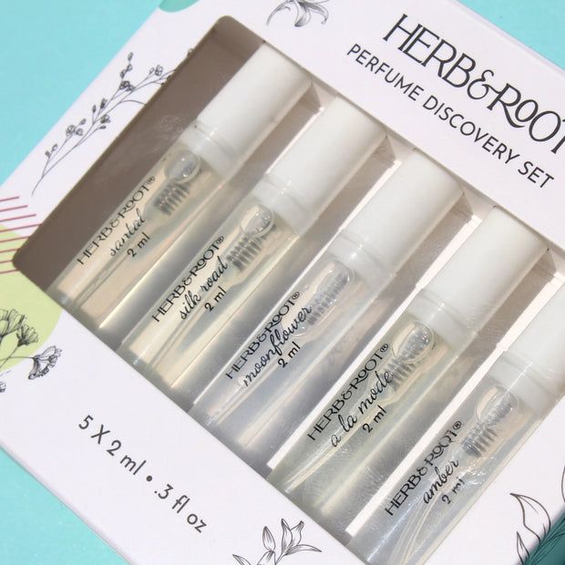 Herb & Root Perfume Spray Discovery Set