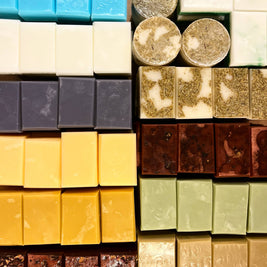 WILD FARM ROUND SOAP: Eucalyptus Rose