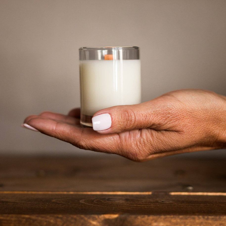 Cadillac Cowgirl | 2 oz Drifter Candle in Whiskey Shot Glass