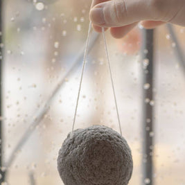 LUNA Charcoal Facial Sponge - Bulk Unpackaged - No Tox Life
