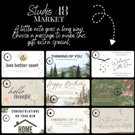 Choose a Complimentary Message for your gift