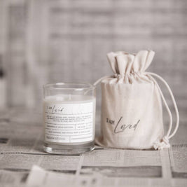 I AM Loved 7.5 oz Candle