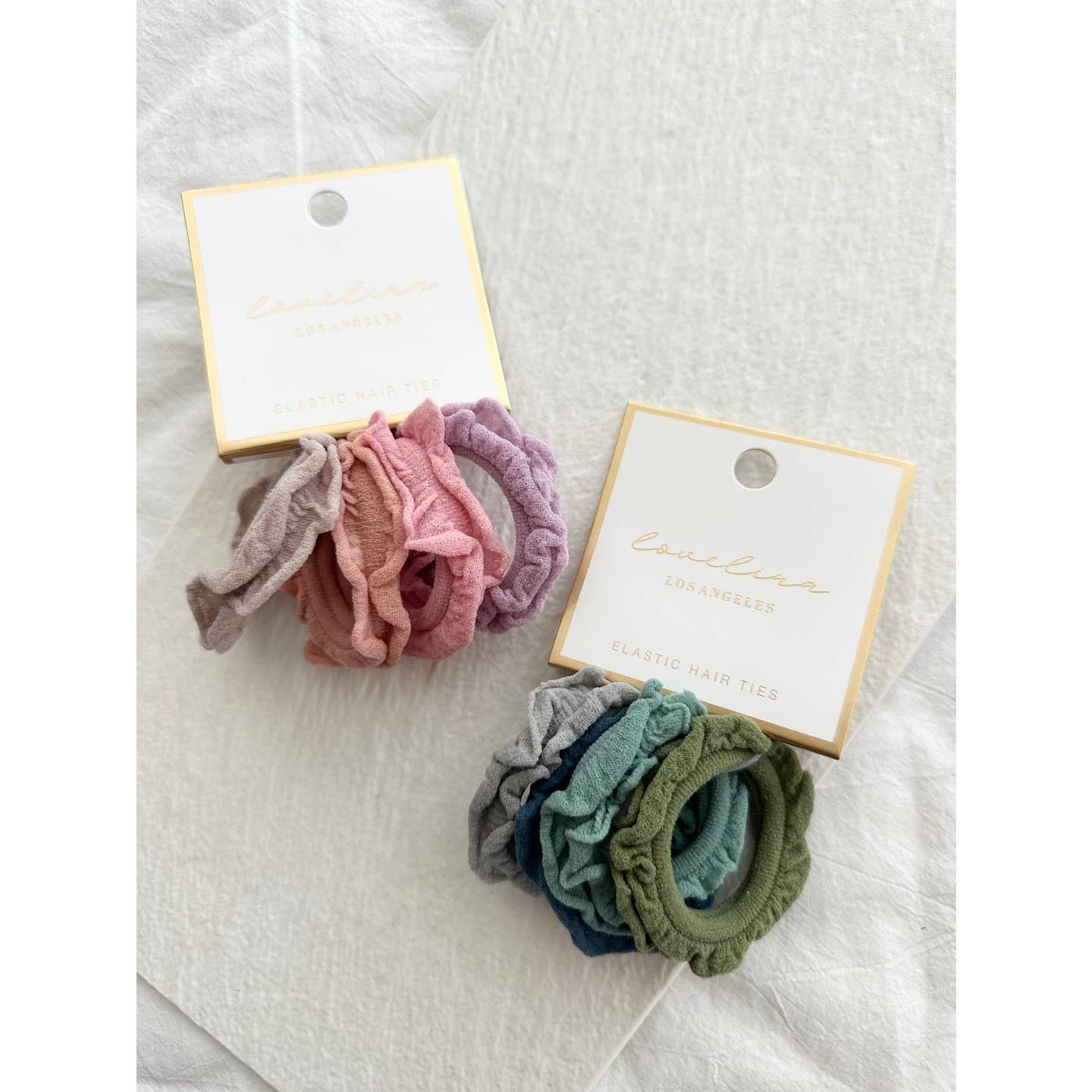 Elastic Hair Ties Set - GLIBI: Assorted / ONE SIZE