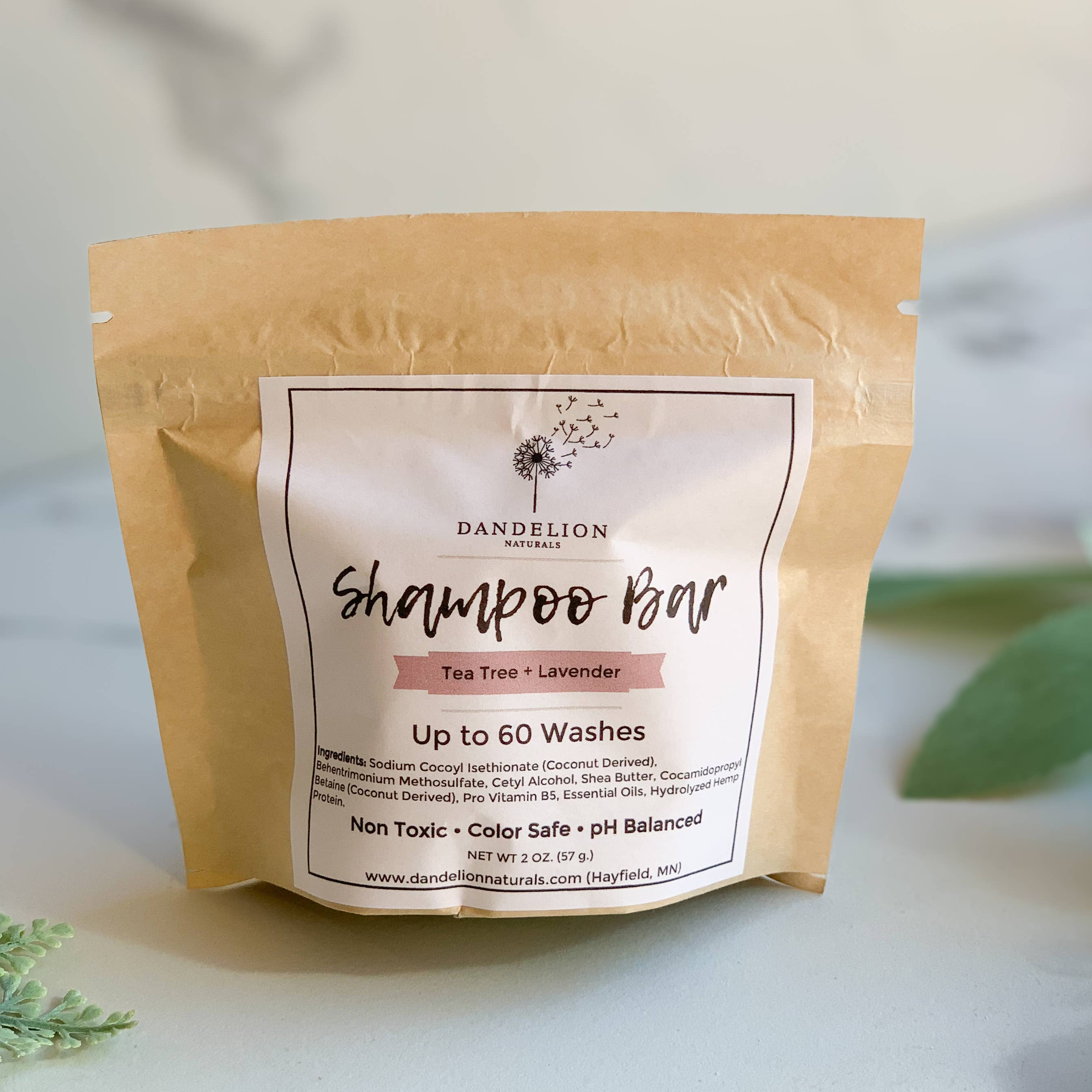 Shampoo Bar | Tea Tree Lavender | Packaged | Solid Shampoo