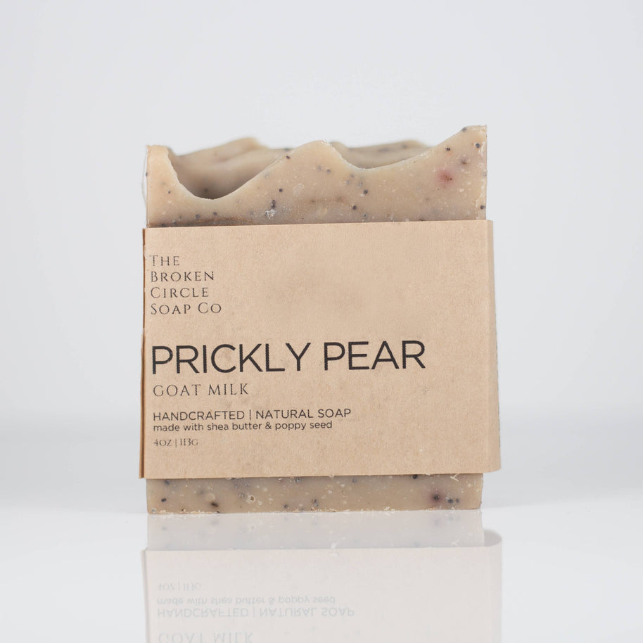 Prickly Pear | Goats Milk Soap | Exfoliating: 4 oz
