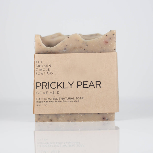 Prickly Pear | Goats Milk Soap | Exfoliating: 4 oz