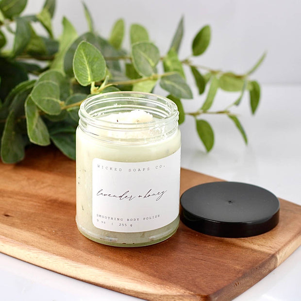 Lavender + Honey Body Polish